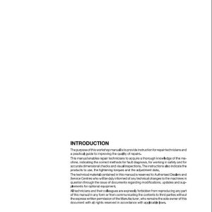 Massey Ferguson MF 2400 Series Tractors Workshop Service Manual 1