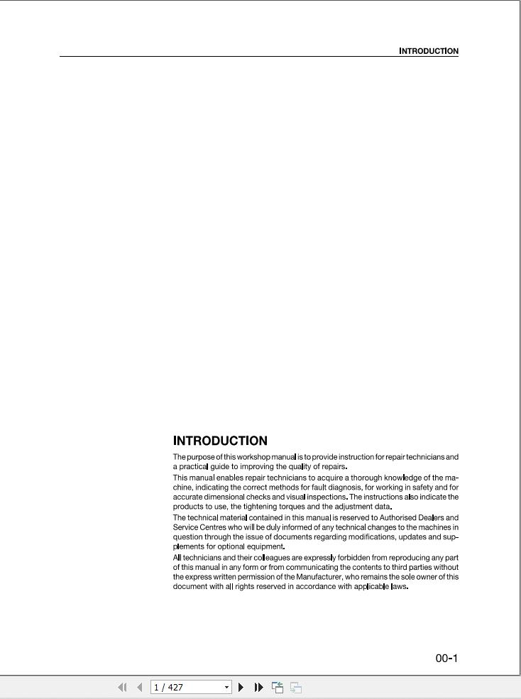 Massey Ferguson MF 2400 Series Tractors Workshop Service Manual 1