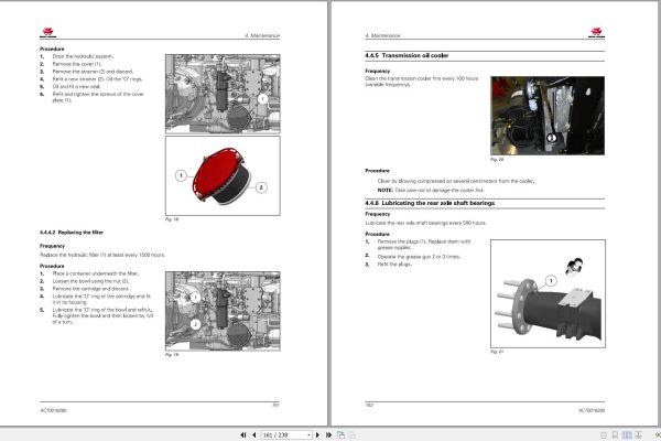 Massey Ferguson MF4707 MF4708 MF4709 Tier3 Operator Manual ACT0016280 2