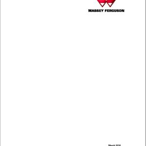 Massey Ferguson MF4708 MF4709 MF4710 Operator Manual ACT001625A 1