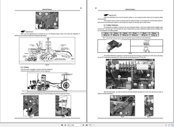 Massey Ferguson MF500 Series Version H HF V Operator Manual 7044905M1 2