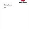 Massey Ferguson Pickup Header 4300 Workshop Service Manual 4283570M3 1