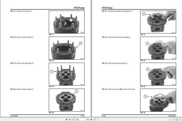 Massey Ferguson Planter 8816 8824 8824 70cm Workshop Service Manual 4283380M1 2