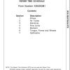 Massey Ferguson Planter 8816 8824 Repair Time Schedule 4283393M1 1