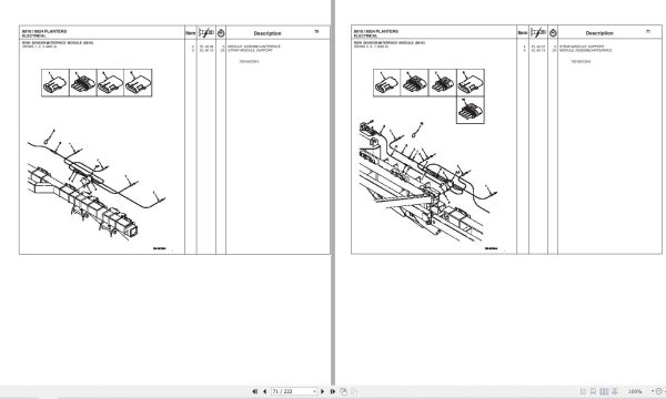 Massey Ferguson Planter 8816 8824 Repair Time Schedule 4283393M1 2