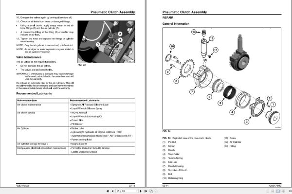 Massey Ferguson Planter 8936 Service Manual 4283479M2 3