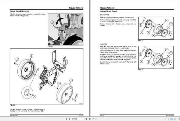 Massey Ferguson Planter 9000 Series Service Manual 4283527M1 2