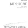 Massey Ferguson Planter 9108VE Operator Manual 700208462A 1