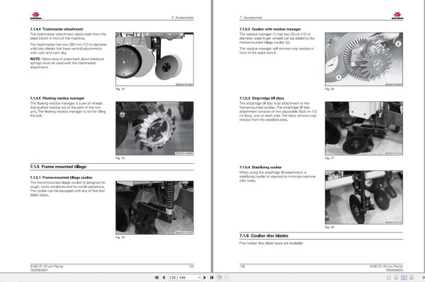 Massey Ferguson Planter 9108VE Operator Manual 700208462A 2