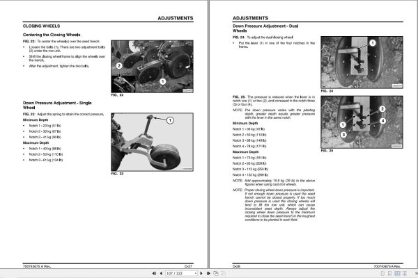Massey Ferguson Planter 9186 Operator Manual 700743675A 2