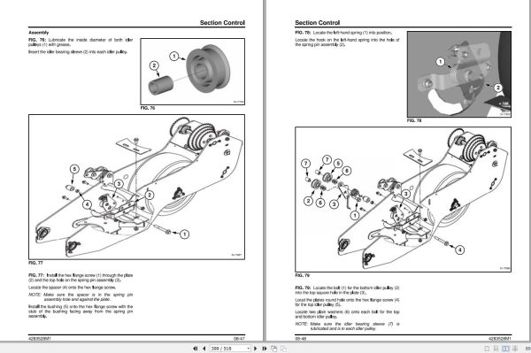 Massey Ferguson Planter 9202 9222 Service Manual 42834528M1 2