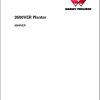 Massey Ferguson Planter 9500VER Workshop Service Manual 4283624M1 1