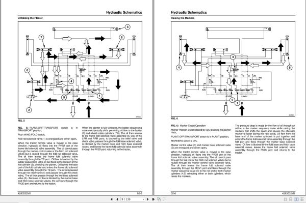 Massey Ferguson Planter 9831 Service Manual 4283532M1 2
