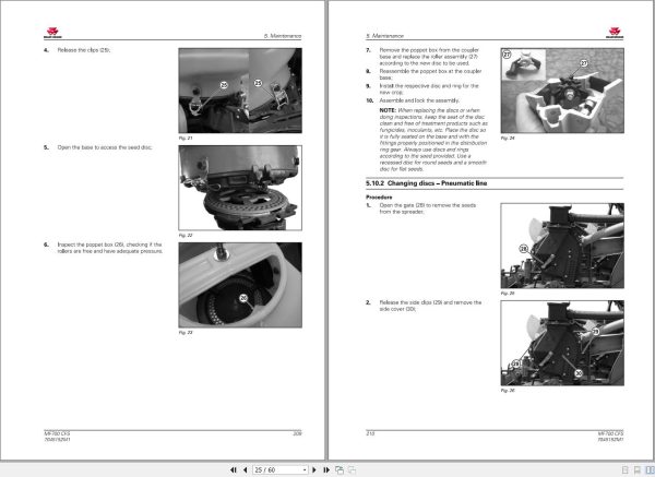 Massey Ferguson Planter MF700 CFS Series Operator Manual 7045152M1 2