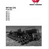 Massey Ferguson Planter MF711 to MF730 Workshop Service Manual 7041911M91 1