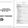 Massey Ferguson Planter Spreader MF104L MF106L Operator Manual 1