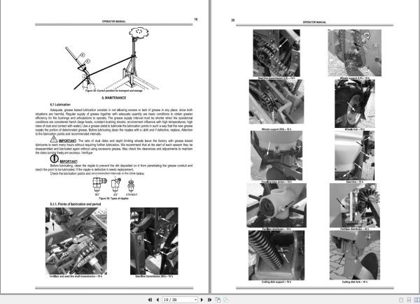 Massey Ferguson Planter Spreader MF104L MF106L Operator Manual 2