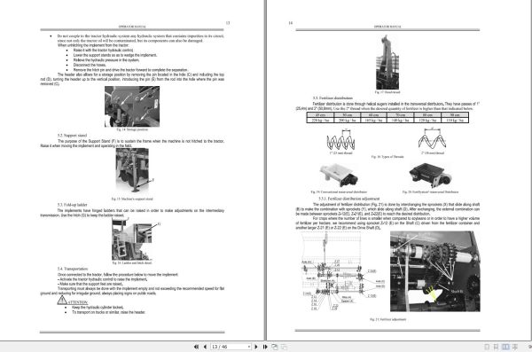 Massey Ferguson Pneumatic Planter MF560H MF560HF Operator Manual 2