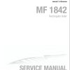 Massey Ferguson Rectangular Baler 1842 Service Manual 4283594M1 1