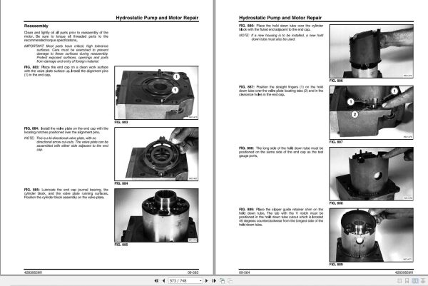 Massey Ferguson Rotary Combine 9690 9790 Workshop Service Manual 4283065M1 2