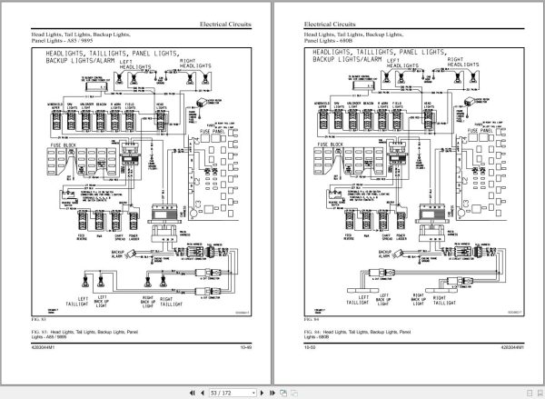 Massey Ferguson Rotary Combine 9895 Workshop Service Manual 2