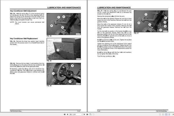 Massey Ferguson Rotary Disc Header 9183 Operator Manual 700733762B 2