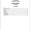 Massey Ferguson Rotary Disc Header 9195 9196 Service Manual 4283440M1 1