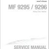 Massey Ferguson Rotary Disc Header 9295 9296 Service Manual 4283611M1 1