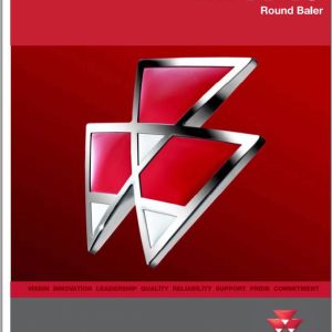 Massey Ferguson Round Baler MF1745 Operators Manual 700733248C 1