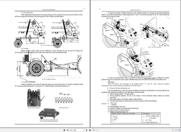 Massey Ferguson Seeder Spreader MF300 Operator Manual 2