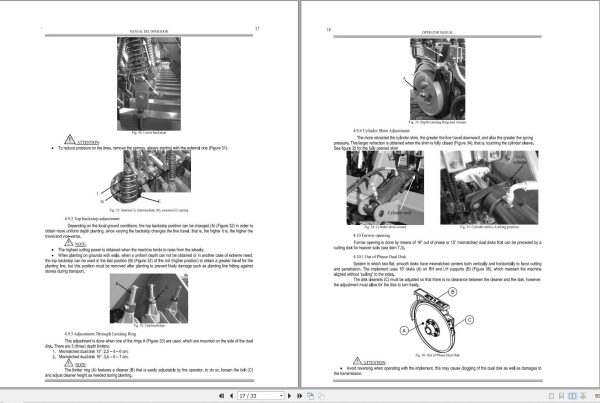 Massey Ferguson Seeder Spreader MF320 MF322 MF326 Operator Manual 2