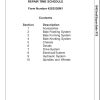 Massey Ferguson Small Square Baler 1840 Repair Time Schedule 4283536M1 1