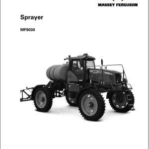 Massey Ferguson Sprayer MF9030 Operator Manual 6288364M2 1