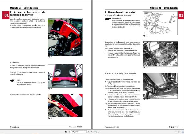 Massey Ferguson Sprayer MF9030 Workshop Manual 6290347M1 PT 2