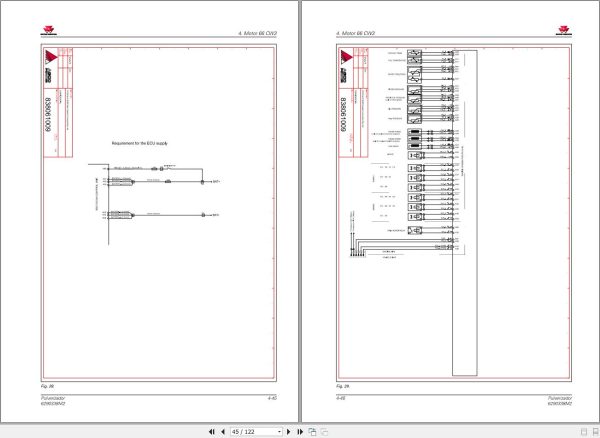 Massey Ferguson Sprayer MF9030 to MF8125 Service Manual 6290338M2 PT 2