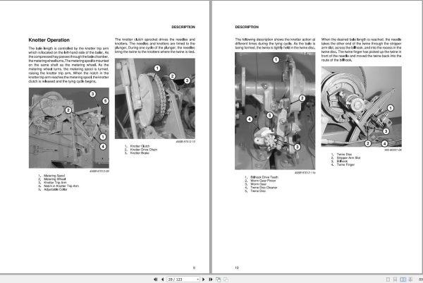 Massey Ferguson Square Baler 135SB 137SB 139SB Operator Manual 2