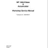 Massey Ferguson Square Baler 190LB Workshop Service Manual 1856996M1 1