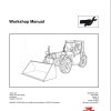 Massey Ferguson Telescopic Handler 9205 Workshop Manual 1857768M1 1