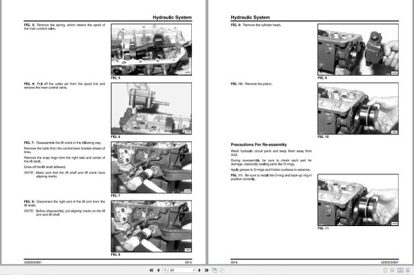 Massey Ferguson Tractor 1528 1531 Workshop Service Manual 4283034M1 2
