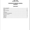 Massey Ferguson Tractor 1529 1532 Workshop Service Manual 4283092M1 1