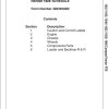 Massey Ferguson Tractor 1635 to 1660 Repair Time Schedule 4283394M4 1