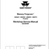 Massey Ferguson Tractor 2604H to 2607H Workshop Service Manual 4283604M1 1