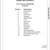 Massey Ferguson Tractor 2605 Repair Time Schedule 4283073M3 1