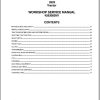 Massey Ferguson Tractor 2605 Workshop Service Manual 4283083M1 1