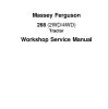 Massey Ferguson Tractor 268 Workshop Service Manual 1