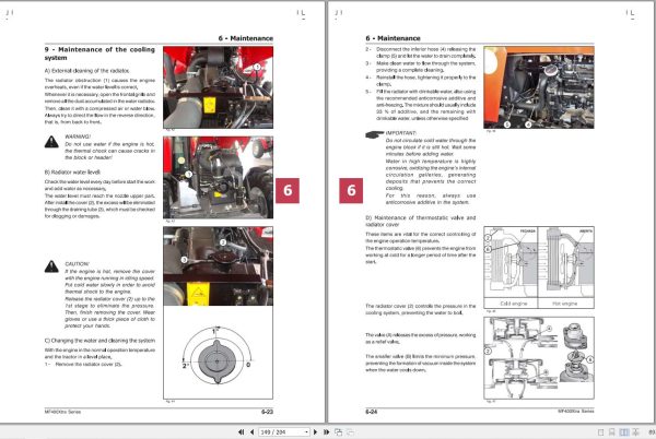 Massey Ferguson Tractor 425 435 440 445 455 435C Operation Manual 6280530M2 2