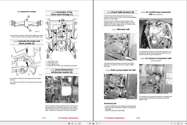 Massey Ferguson Tractor 4435 4445 4455 Operator Manual 39836211 2