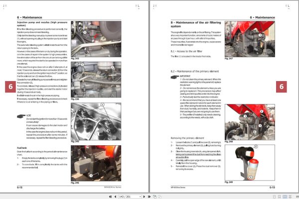 Massey Ferguson Tractor 460 470 480 Operation Manual 6280531M1 2