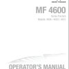 Massey Ferguson Tractor 4608 4609 4610 Operator Manual 4283494M5 1
