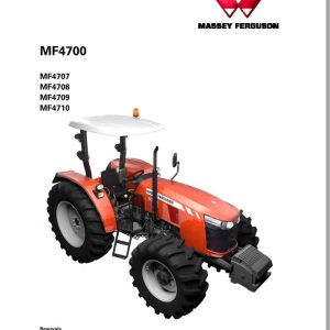 Massey Ferguson Tractor 4707 4708 4709 4710 Workshop Service Manual ACT000899D 1